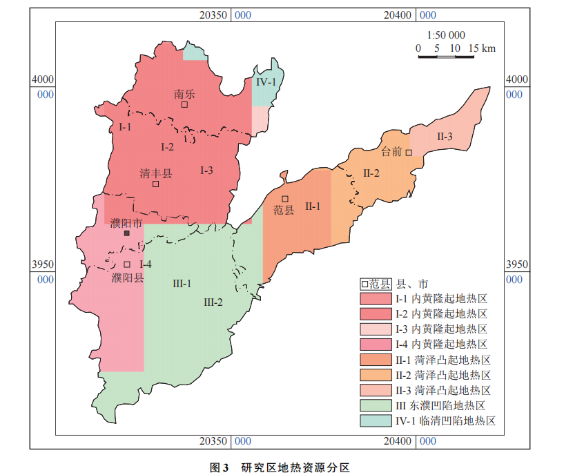 河南省濮陽(yáng)市中深層地?zé)岬刭|(zhì)特征、資源儲(chǔ)量及開發(fā)利用適宜性評(píng)價(jià)-地大熱能